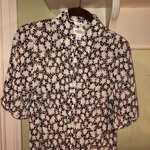 Talbots Pure silk shirt, Size 8